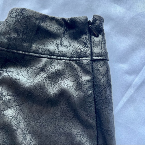 Leith Faux Leather Mini Skirt, small - Picture 4 of 9